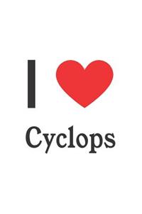 I Love Cyclops: Cyclops Designer Notebook