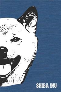 Shiba Inu Lined Notebook