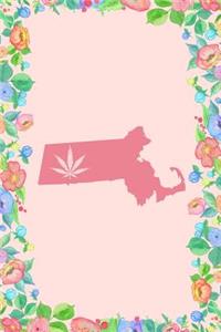 Massachusetts Weed 420 Journal Notebook