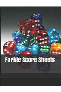 Farkle Score Sheets