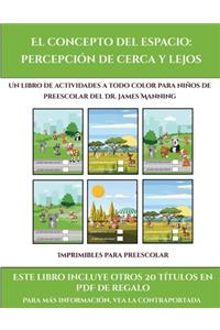 Imprimibles para preescolar (El concepto del espacio