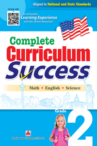 Complete Curriculum Success Grade 2 - Learning Workbook for Second Grade Students - English, Math and Science Activities Children Book