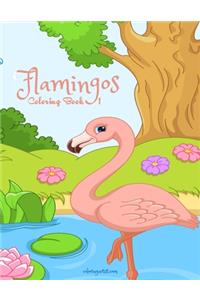 Flamingos Coloring Book 1