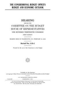The Congressional Budget Office's budget and economic outlook