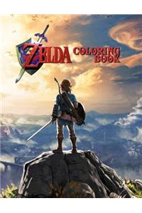 Zelda Coloring Book: (49 Coloring Pages of Link from Legend of Zelda)
