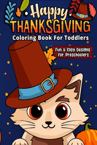 Happy Thanksgiving Coloring Book
