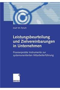 Leistungsbeurteilung Und Zielvereinbarungen in Unternehmen