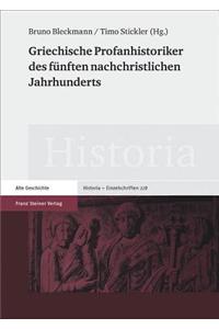 Griechische Profanhistoriker Des Funften Nachchristlichen Jahrhunderts