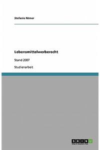 Lebensmittelwerberecht