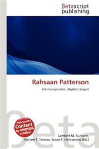 Rahsaan Patterson