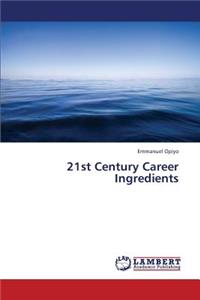 21st Century Career Ingredients