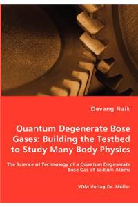 Quantum Degenerate Bose Gases