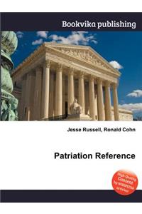 Patriation Reference