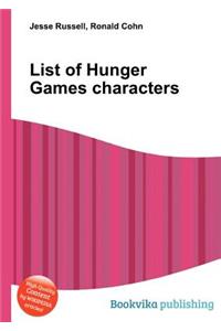 List of Hunger Games Characters