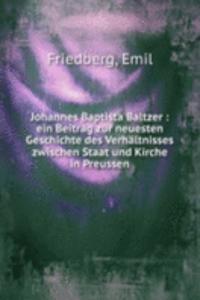 Johannes Baptista Baltzer