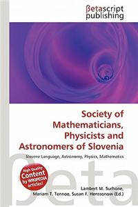 Society of Mathematicians, Physicists and Astronomers of Slovenia