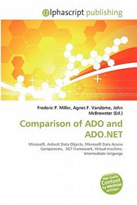 Comparison of ADO and ADO.NET