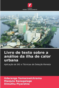 Livro de texto sobre a análise da ilha de calor urbana