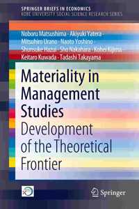 Materiality in Management Studies