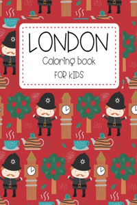 London Coloring Book for Kids