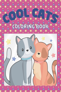 Cool cats coloring book