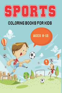 Sports Coloring Books For Kids Ages 8-12