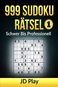 999 Sudoku Rätsel Schwer bis Professionell 1