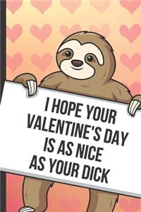 I Hope Your Valentines Day Is As Nice As Your Dick