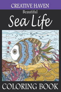 Creative Haven Beautiful Sea Life Coloring Book