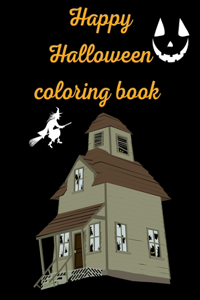 Happy Halloween Coloring Book