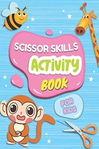 Scissor Skills Activity Book For Kids