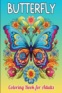 butterfly coloring book for adults