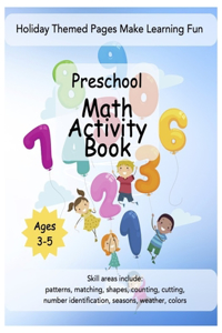 Preschool Math Activity Book