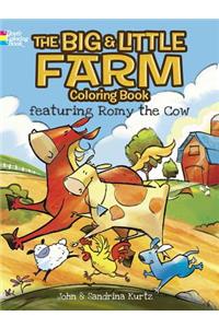 The Big & Little Farm Coloring Book