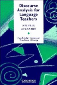 Discourse Analysis for Language Teachers