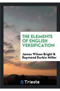 The Elements of English Versification