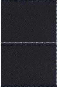 KJV, Reference Bible, Giant Print, Imitation Leather, Blue, Red Letter Edition