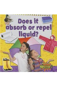 Does it Absorb or Repel Water?