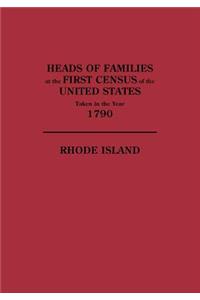 Heads of Families at the First Census of the U. S. Taken in the Year 1790