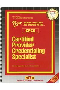 Certified Provider Credentialing Specialist