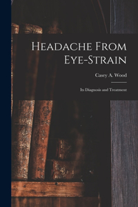 Headache From Eye-strain [microform]