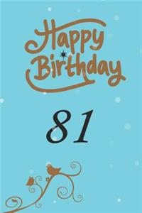 Happy birthday 81