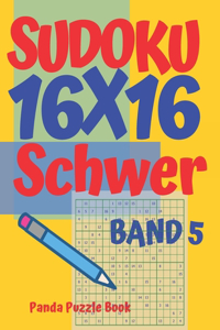 Sudoku 16x16 Schwer - Band 5