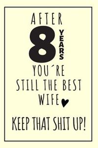 8th Anniversary Notebook