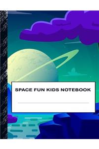 Space Fun Kids Notebook