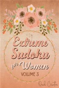 Extreme Sudoku For Women Volume 3