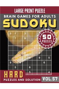Hard Sudoku Large Print