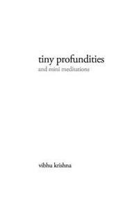 tiny profundities