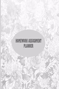 Homework Assignment Planner