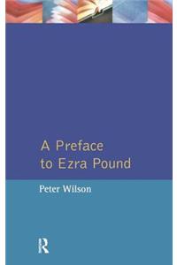 Preface to Ezra Pound